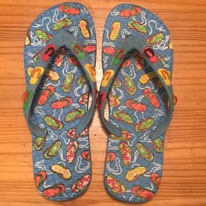 Unique flip flop sandals!